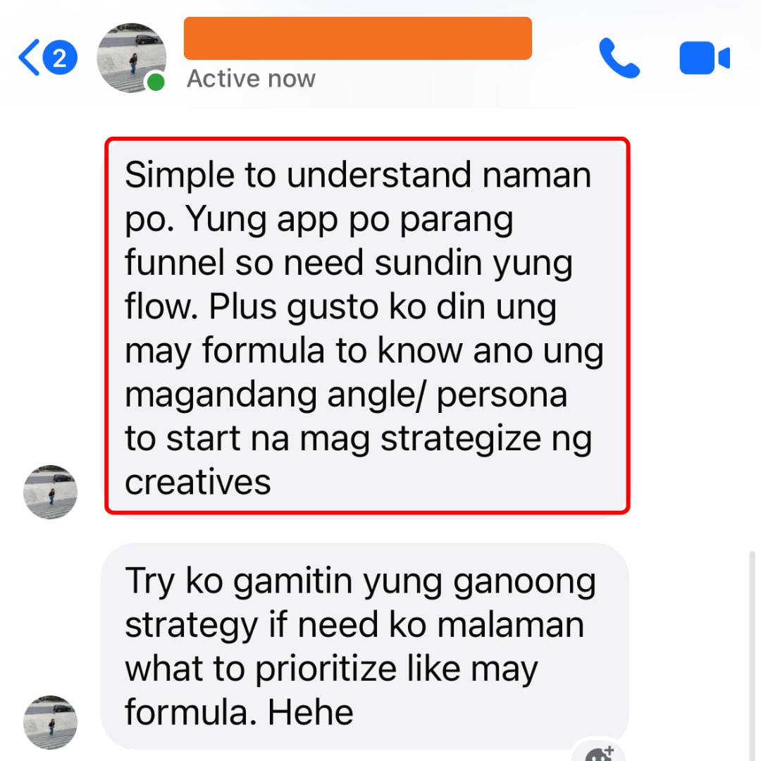 Student success testimonial