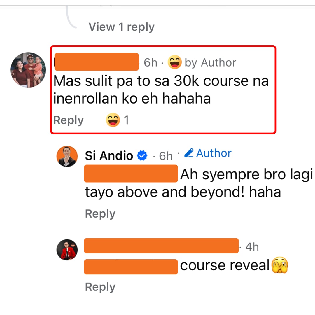 Student success testimonial