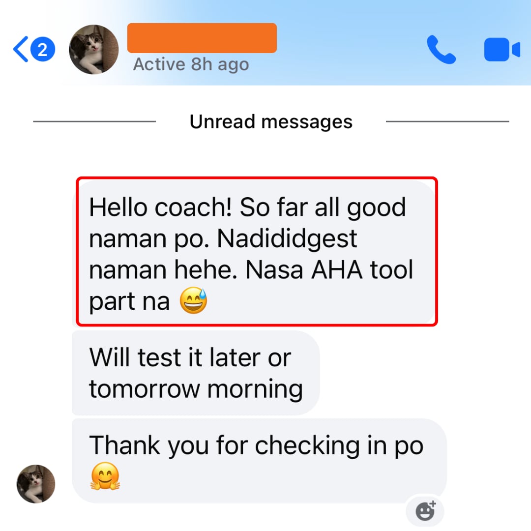Student success testimonial